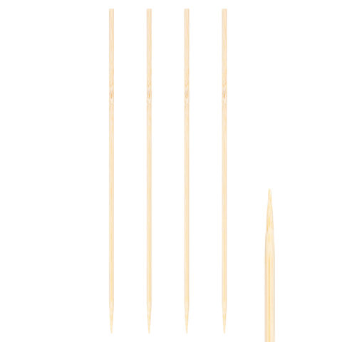 Schaschlikspieße aus Bambus Ø4mm 40cm 
