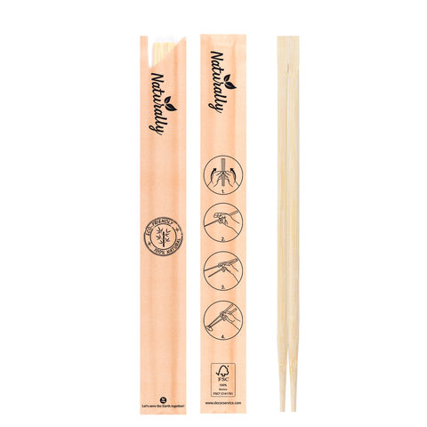 Essstäbchen "Asia" aus Bambus 23cm 