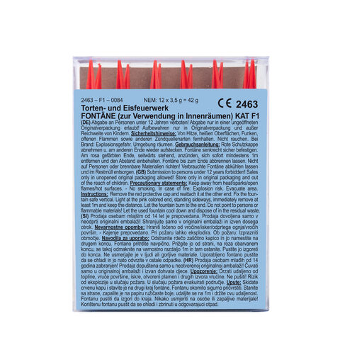 Torten- und Eisfeuerwerk 10cm 