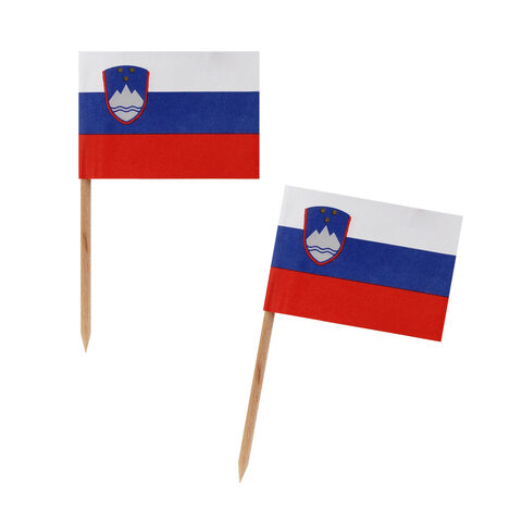 Fahnenpicker "Slowenien" 6.8cm 