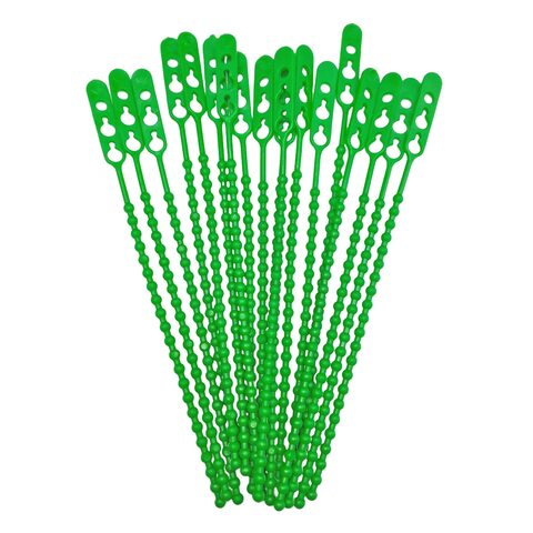 VEPATIM 100 Schnellbinder Blitzbinder Länge 245mm wiederverschließbar grün