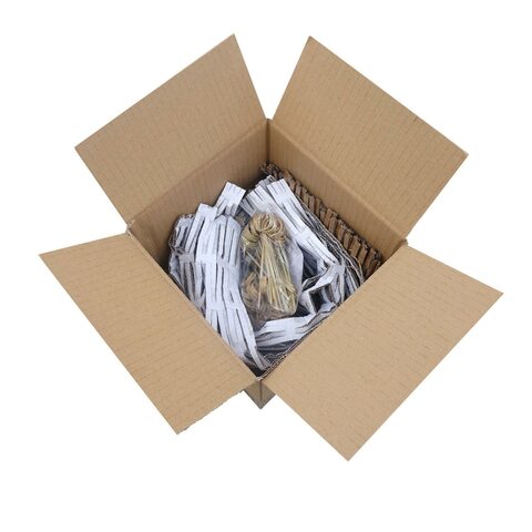 1x Füllmaterial Polstermatten Wellpappe Kartonage Shreddermaterial Recycling 15kg