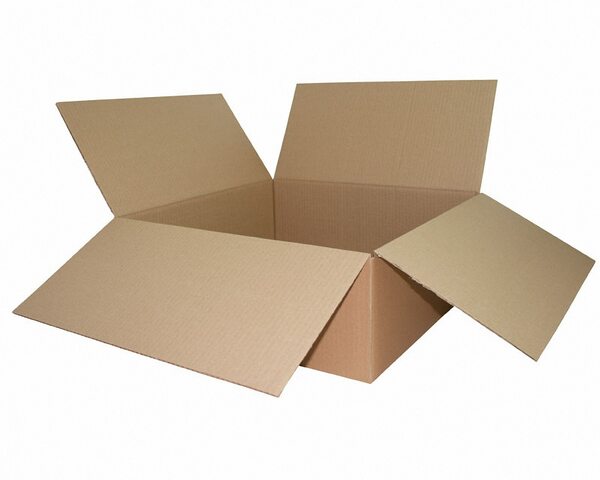 VEPATIM Faltkarton 500x500x180mm 1-wellig Dickwelle braun