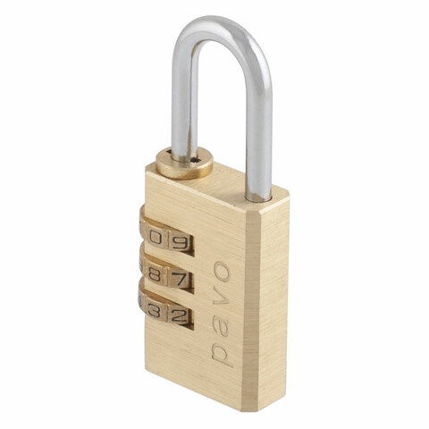 VEPATIM 2 3-stelliges Zahlenschloss Reiseschloss Gepäckschloss Vorhängeschloss