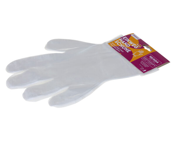 2000x Tankhandschuhe Einweghandschuhe aus LDPE geblockt universal passend