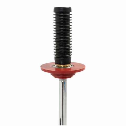 Abroller Abrollgerät DE LUXE chrom für Handstretchfolie Handwickelfolie