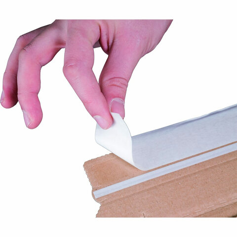 Universalverpackung Karton braun Selbstklebeverschluss Aufreißfaden A5-A2