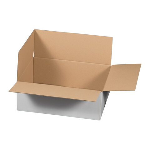 Faltkarton 400x300x150mm (Außenmaß) 1-wellig weiß