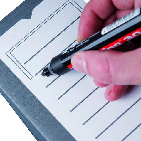 Archivbox für Hängemappen 330x120x265mm wiederverschließbar anthrazit