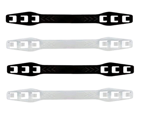 Maskenhalter Maskenbandverlängerung 3-stufig verstellbar weiß schwarz 