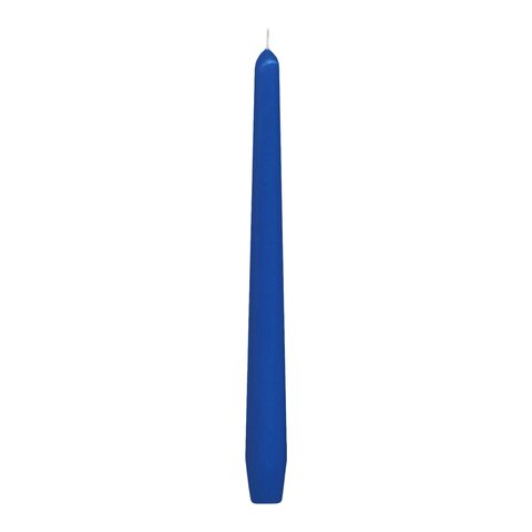 Spitzkerzen 245 mm 8 Stunden Brenndauer dunkelblau 