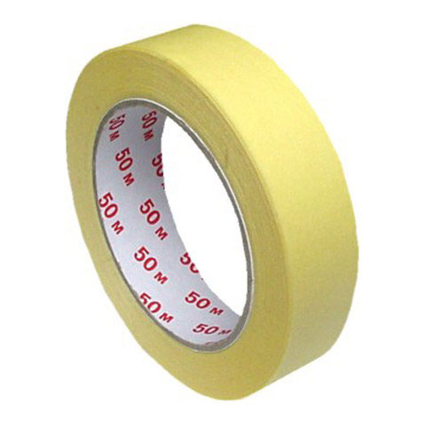Kreppband Kreppklebeband Abdeckband CLASSIC gelb 25mm x 50m
