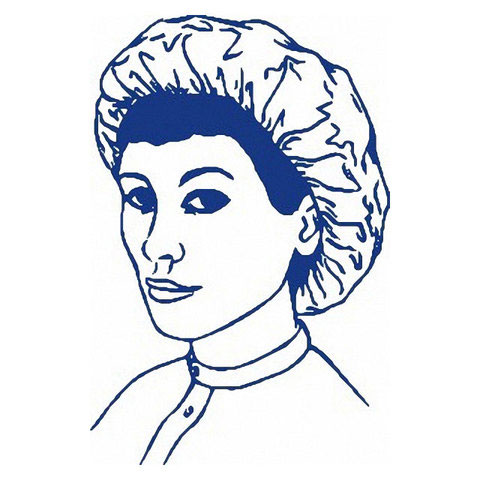 VEPATIM 300 Vlieshauben extra leicht weiß