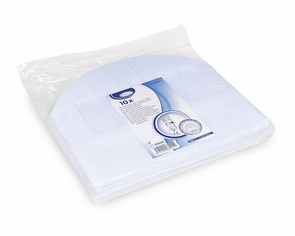 Kochmütze aus Papier weiß 