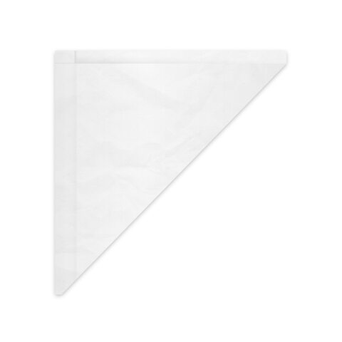 Spitztüten 19x19cm weiß gefädelt geeignet für 125g 