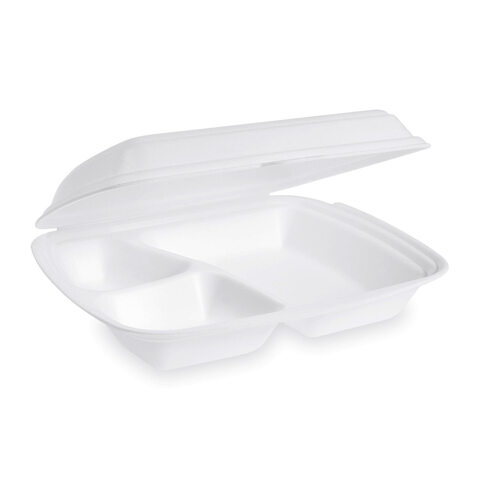 VEPATIM 750 Menüboxen Klappboxen 240x200x69mm geschäumt 3-geteilt