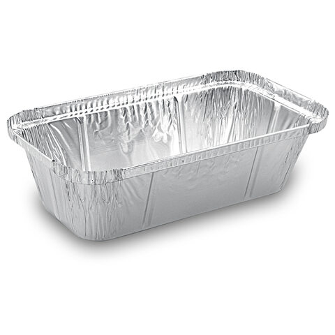 Alu-Servierschalen Menüschale 720ml 200x112x54mm 