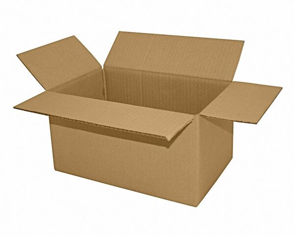 Faltkarton 280x180x140mm 1-wellig Dickwelle braun