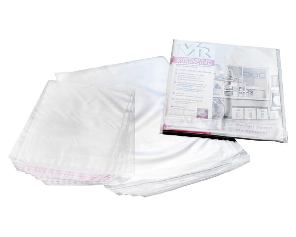 VEPATIM 100 Adhäsionsverschlussbeutel PP transparent klar 225x310mm 50my