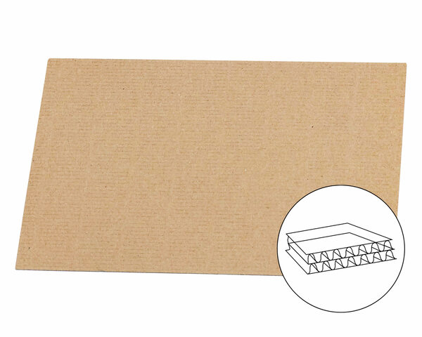 Palettenzwischenlage Kartonplatte für EURO Paletten 1200x800mm 2-wellig